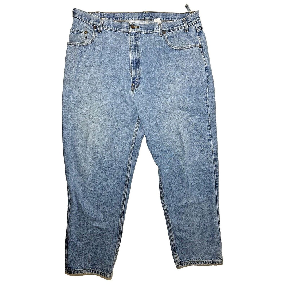 Vintage 90's Levi's 545 Loose Fit Brown Tab Jeans Men's Size 42x30